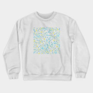 yellow and dotty Crewneck Sweatshirt